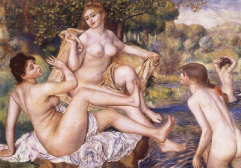 Pierre-Auguste Renoir The Bathers Norge oil painting art